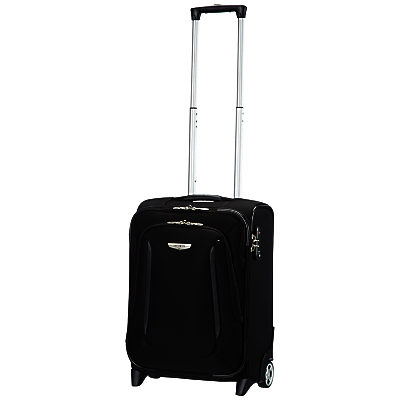 Samsonite X'Blade 2-Wheel 50cm Cabin Suitcase, Black Samsonite X'Blade 2-Wheel 50cm Cabin Suitcase, Black